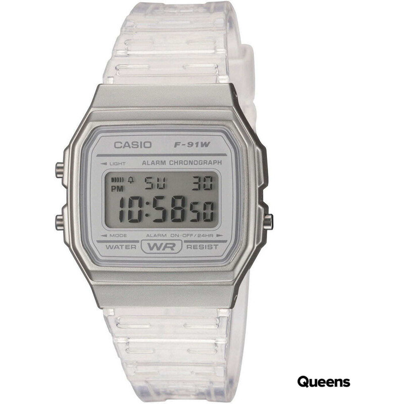 Hodinky Casio F 91WS-7EF White/ Transparent Universal 47717728