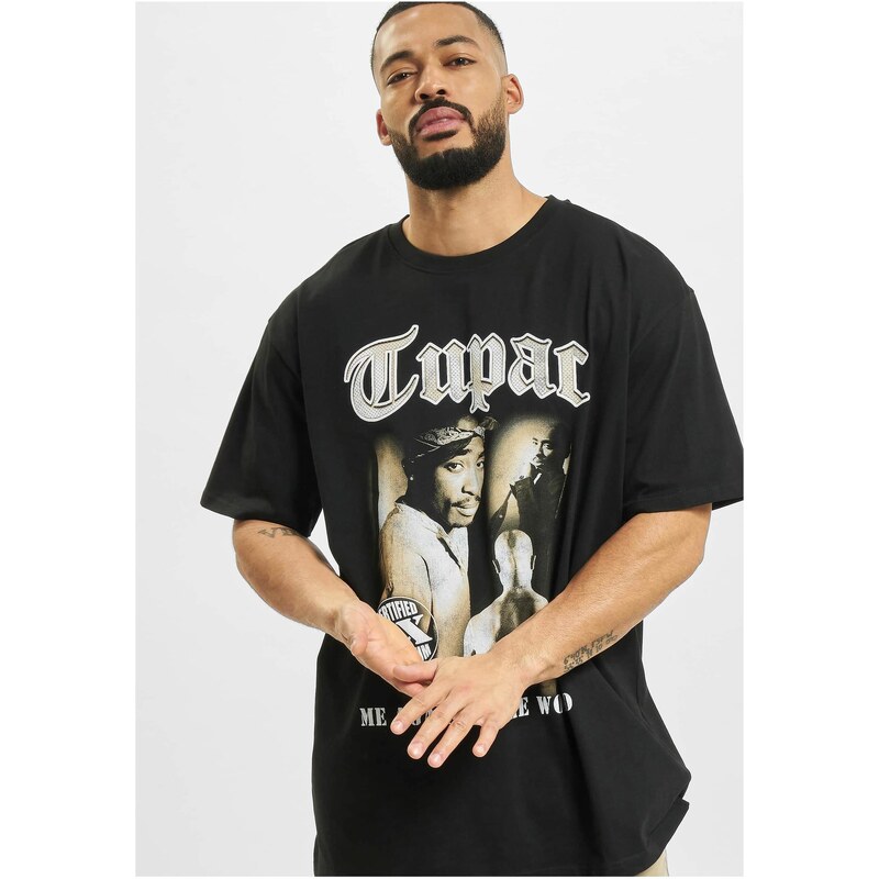 Mister Tee Tupac MATW Sepia Oversize T-shirt black 50677723