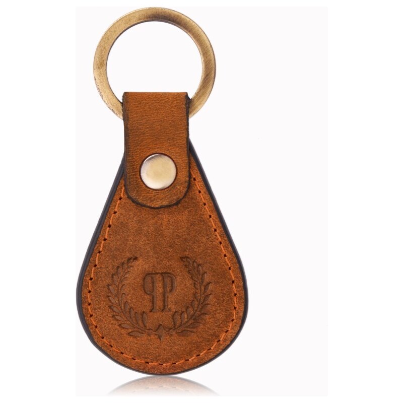 Kožený přívěsek na klíče / klíčenka Paolo Peruzzi T-85 55791967