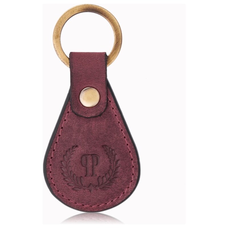 Kožený přívěsek na klíče / klíčenka Paolo Peruzzi T-85 55791968