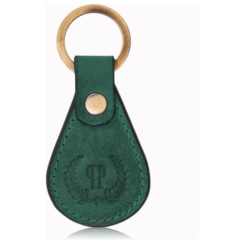 Kožený přívěsek na klíče / klíčenka Paolo Peruzzi T-85 55791969