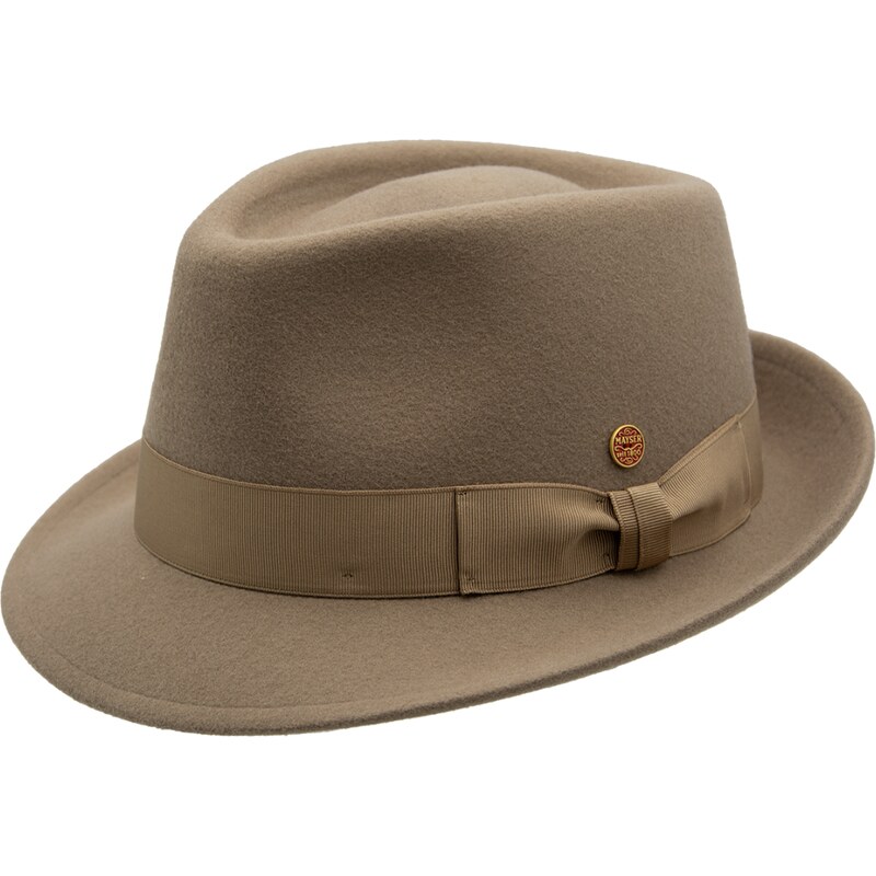 Klasický béžový klobúk Mayser -Troy Mayser Steppe
