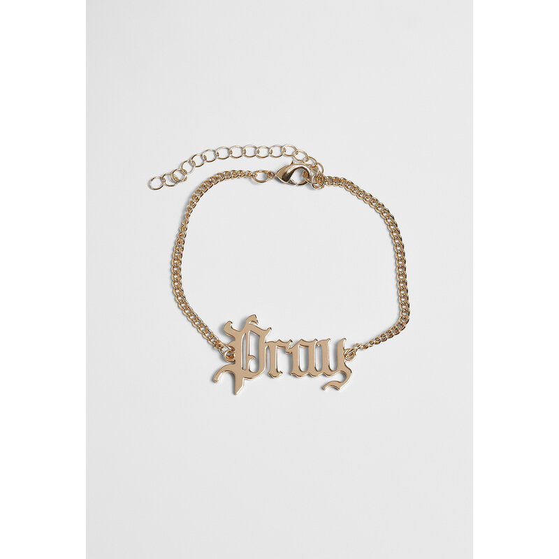 Mister Tee Pray bracelet - gold colors 50563301