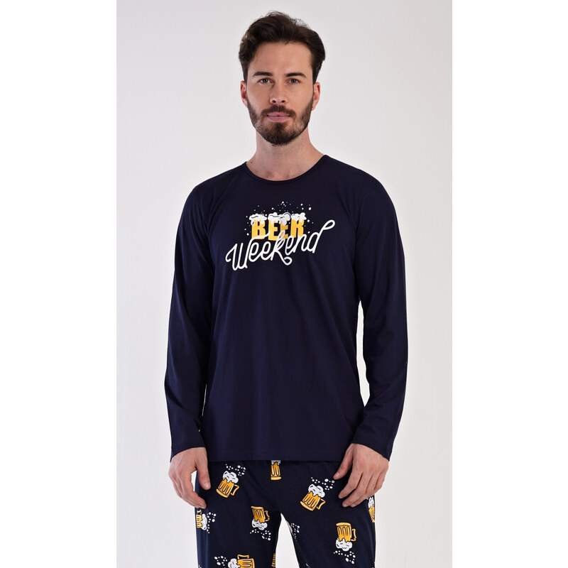 Vienetta MAN Pánske pyžamo dlhé Weekend 54965370