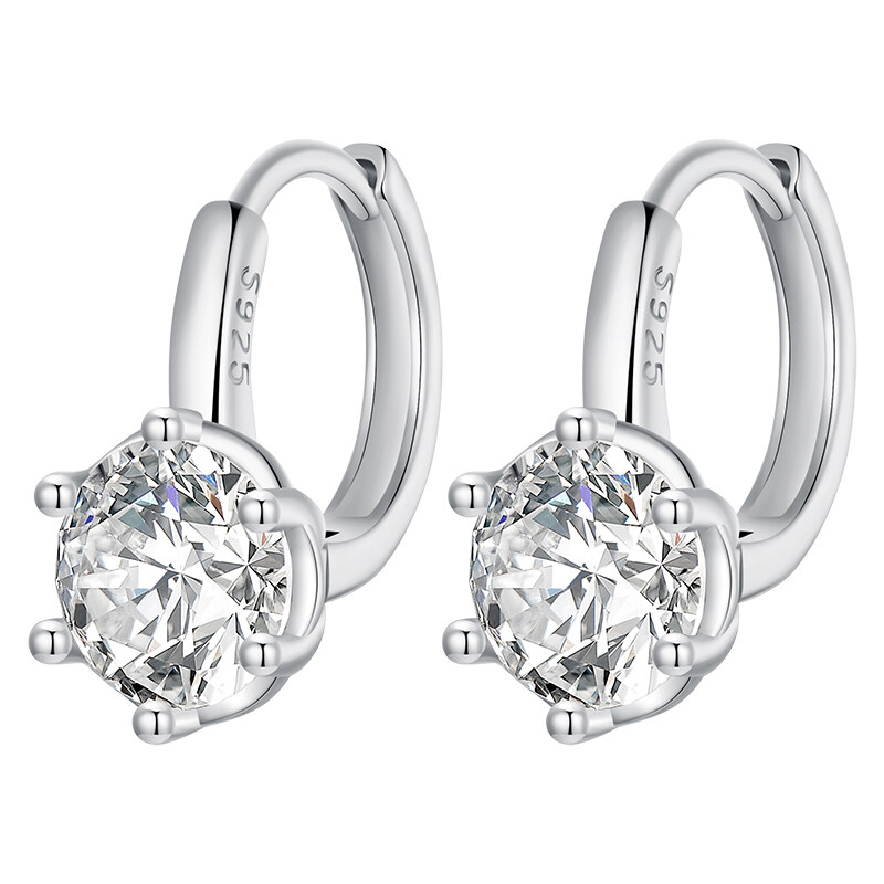 Ligot Strieborné náušnice so zirkónom 67109967