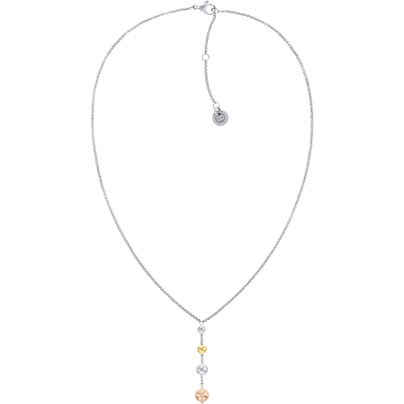 Tommy Hilfiger Módny dámsky náhrdelník z ocele Metallic Orb 2780819 66581782
