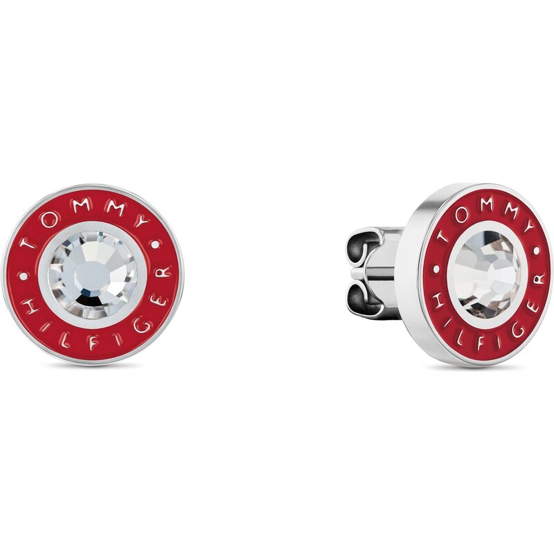 Tommy Hilfiger Elegantné oceľové náušnice s kryštálom Layered 2780808 66588517