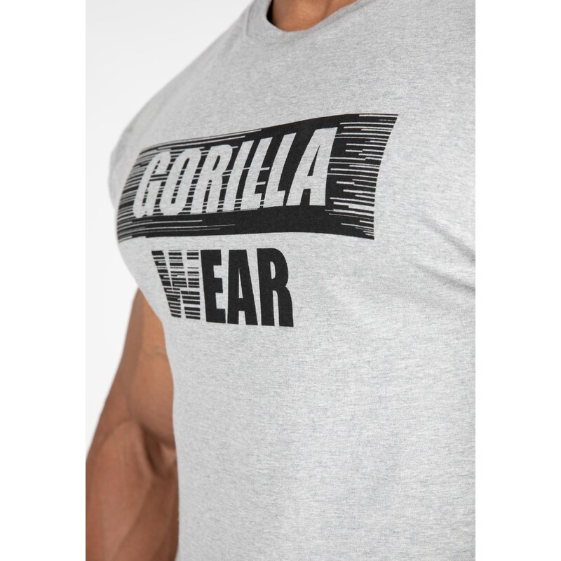 Gorilla Wear Pánske tričko Murray - šedé