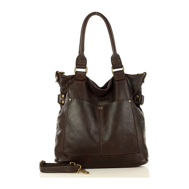 Marco Mazzini handmade MARCO MAZZINI Dámska kožená shopper taška | 47749027