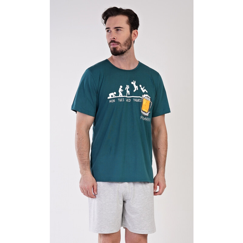 Vienetta MAN Pánske pyžamo šortky Filip 54965400