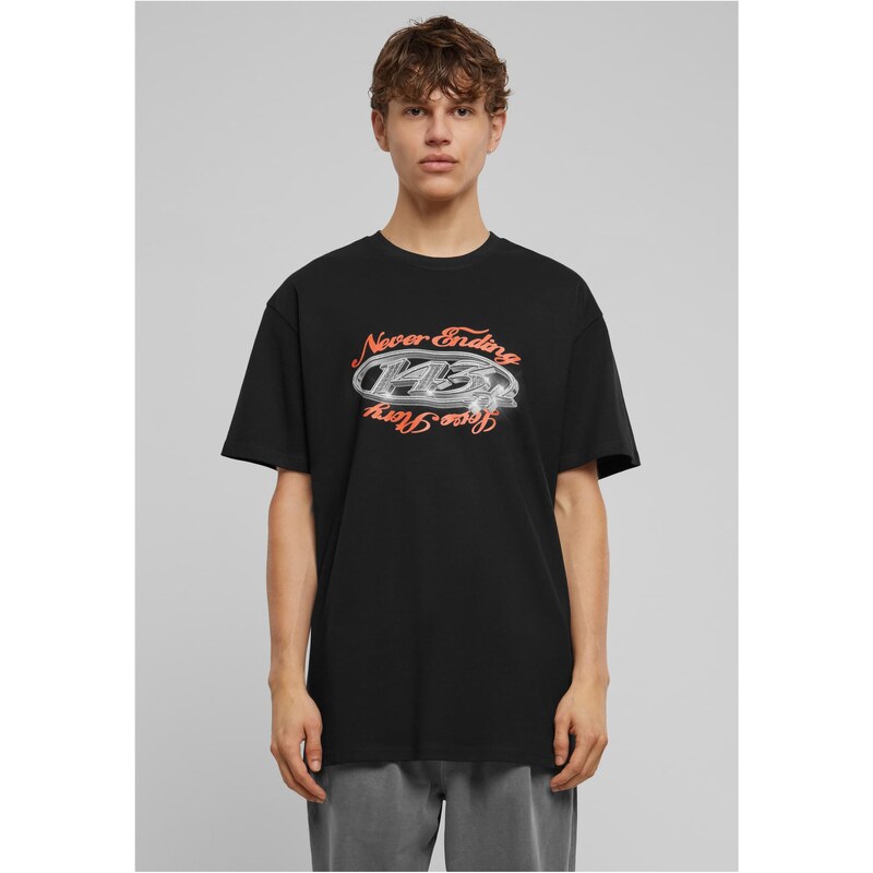 Mister Tee Mens T-shirt Never ending... Black 54923913
