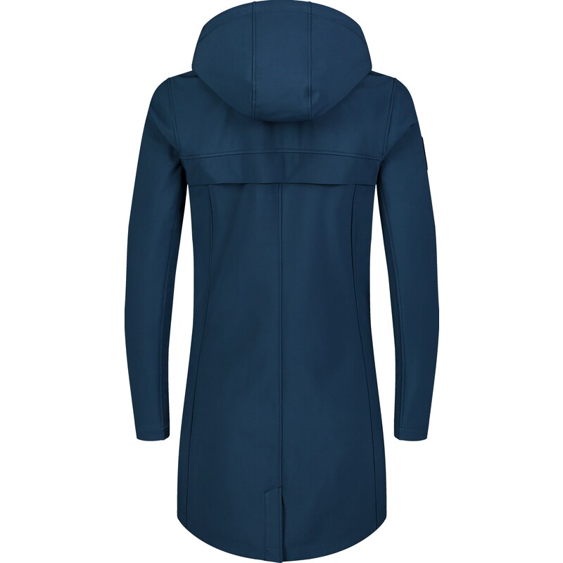 Nordblanc Modrý dámsky zateplený nepremokavý softshellový kabát ANYTIME