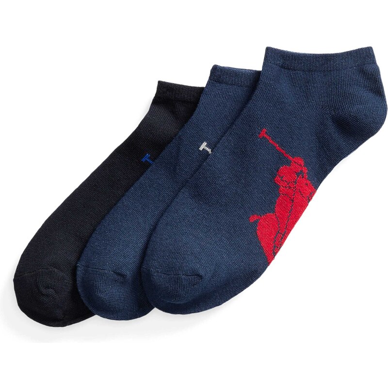 Polo Ralph Lauren Ponožky námornícka modrá / červená / čierna / biela 47762641
