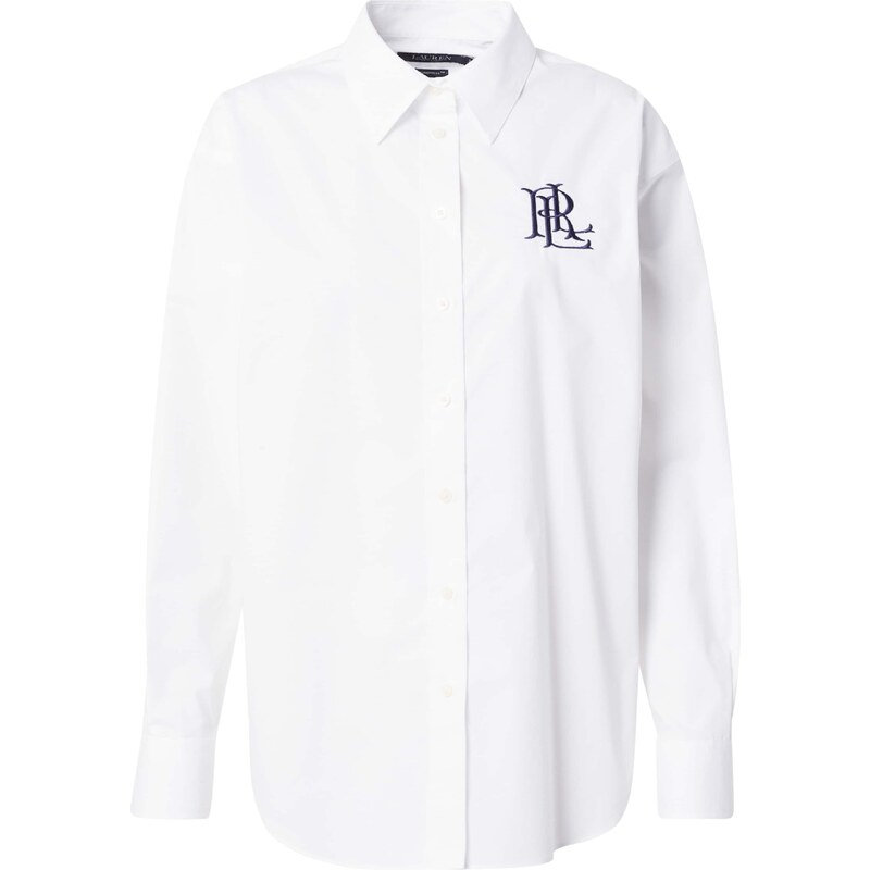 Lauren Ralph Lauren Blúzka 50S námornícka modrá / biela 62468452