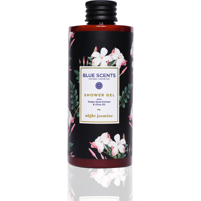 Blue Scents Shower gel night jasmine- Sprchovací gél s nočným jazmínom 300 ml