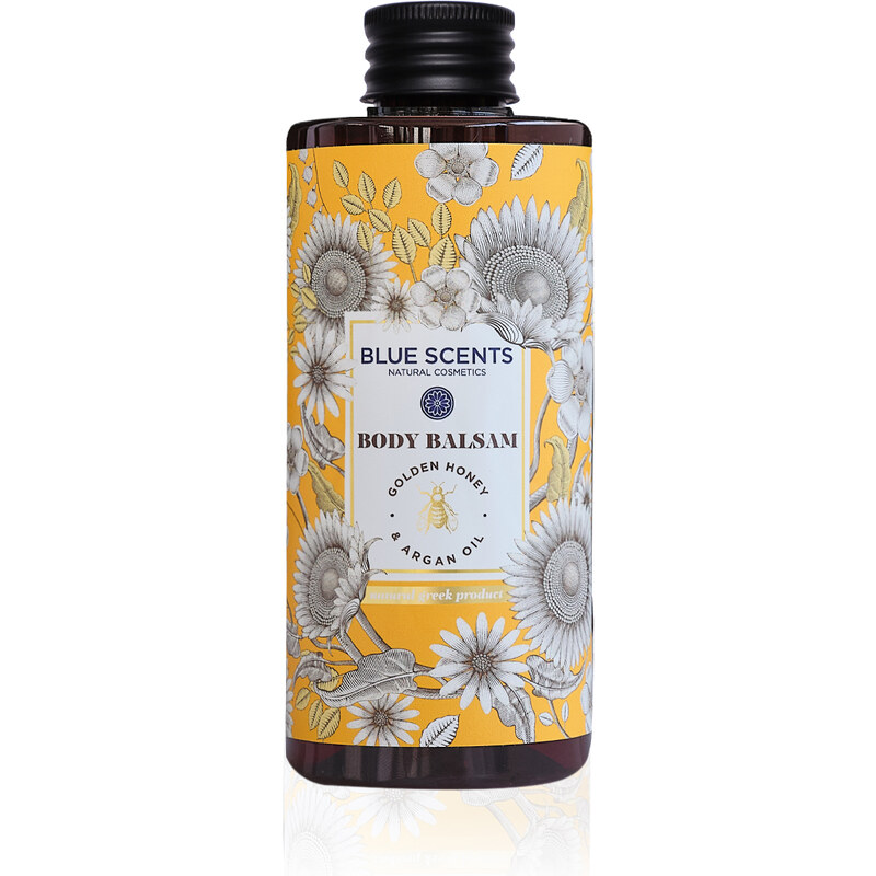 Blue Scents Body lotion golden honey & argan oil - Telové mlieko s medom a arganovým olejom 300 ml