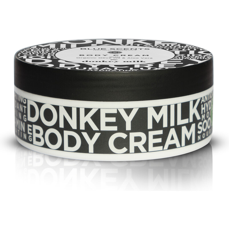 Blue Scents Body cream donkey milk - Telový krém s oslím mliekom 210 ml