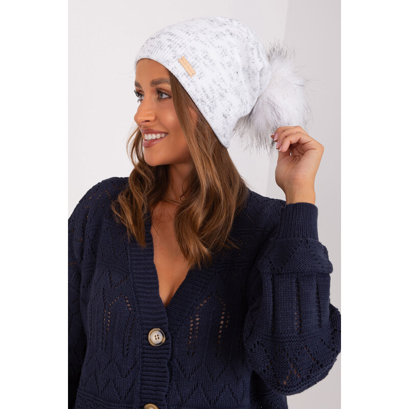 Glara Dámska žíhaná vlnená čiapka 47783970