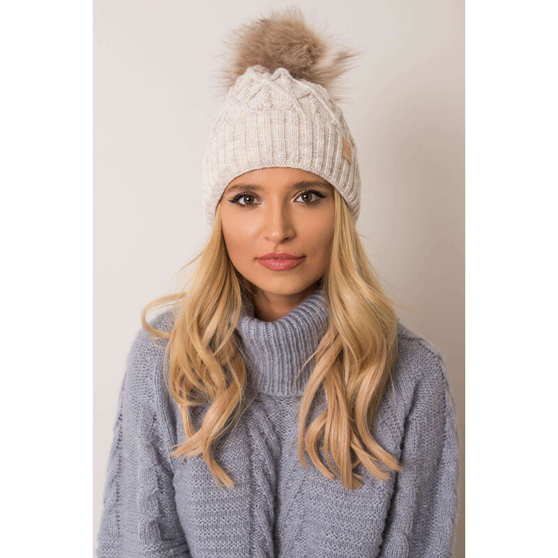 Glara Teplá čiapka z vlny 47783975