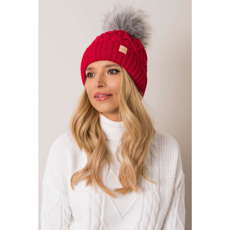 Glara Teplá čiapka z vlny 47783976