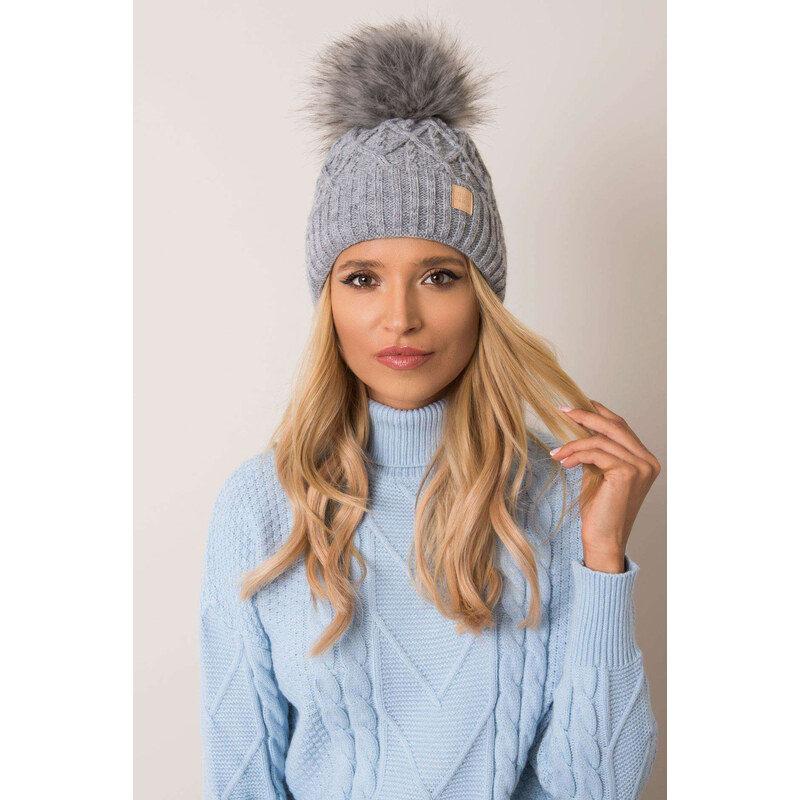 Glara Teplá čiapka z vlny 47783977