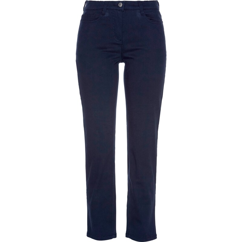 bonprix 7/8 strečové nohavice, farba modrá 44732454