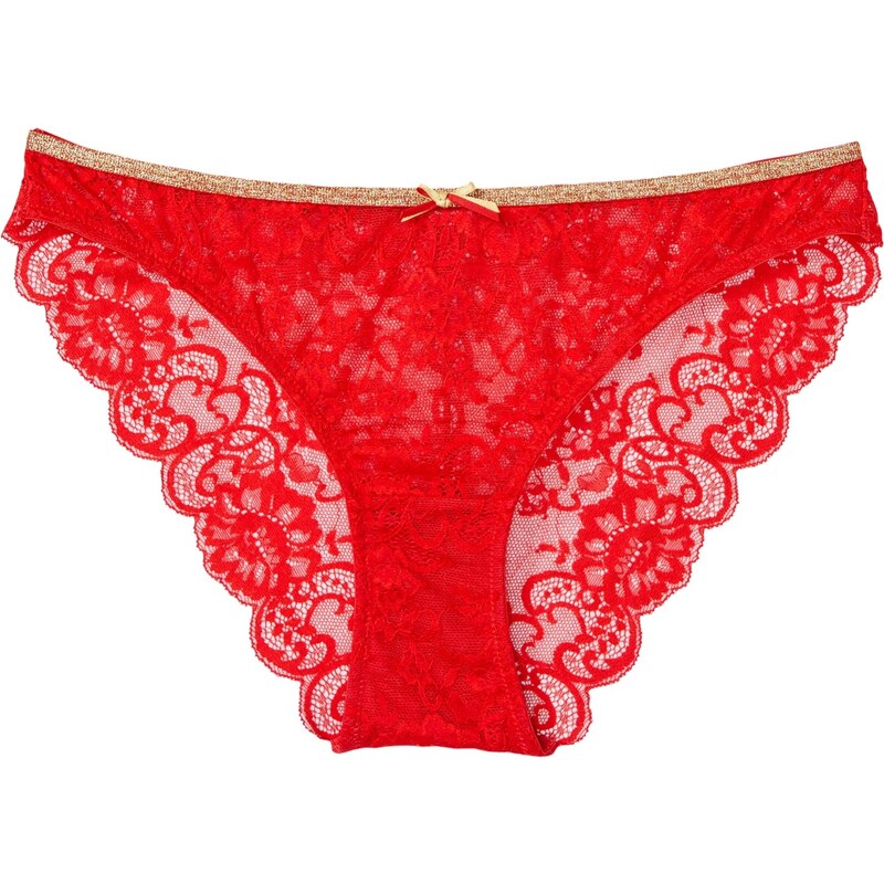 bonprix Nohavičky z recyklovaného polyamidu, farba červená 47784327