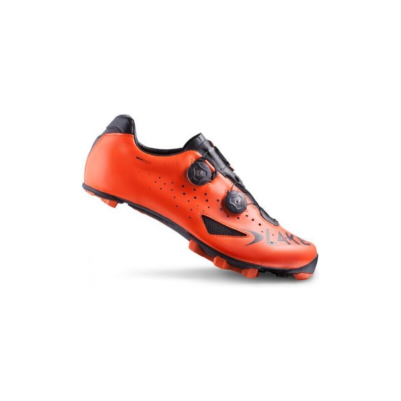 LAKE MX237 Carbon MTB tretry, oranžové 47784666