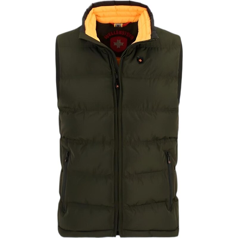 WELLENSTEYN Snowdome Vest Men funkčná tmavozelená vesta 47635100