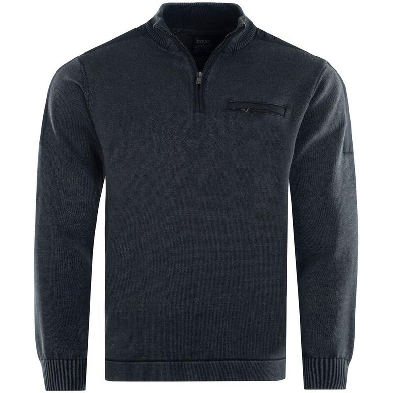 Pánsky antracitový pulóver HAJO 47658935