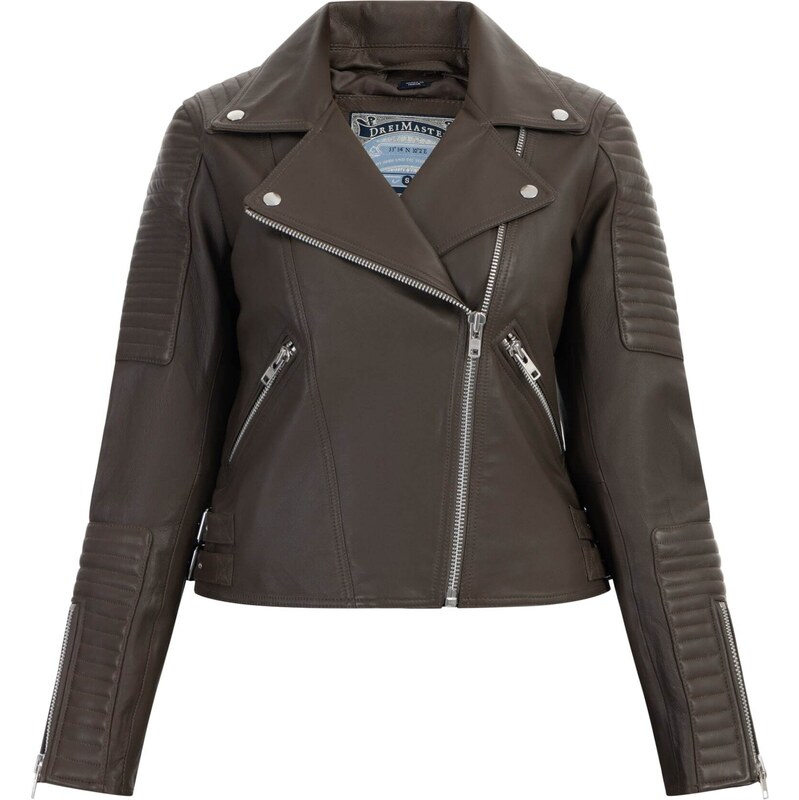 DreiMaster Vintage Prechodná bunda tmavošedá 63143747