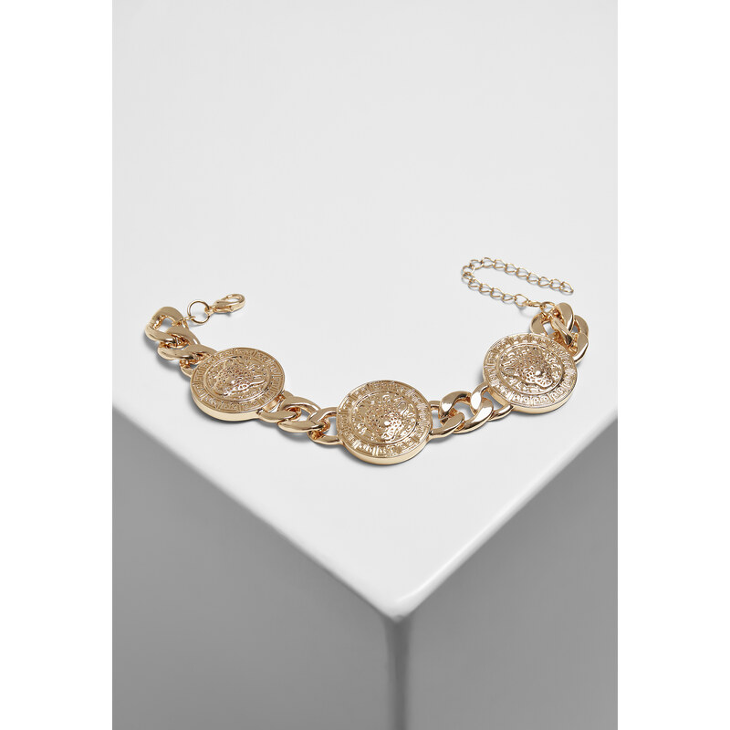 Urban Classics Big Plate Bracelet - Gold Colors 50648549
