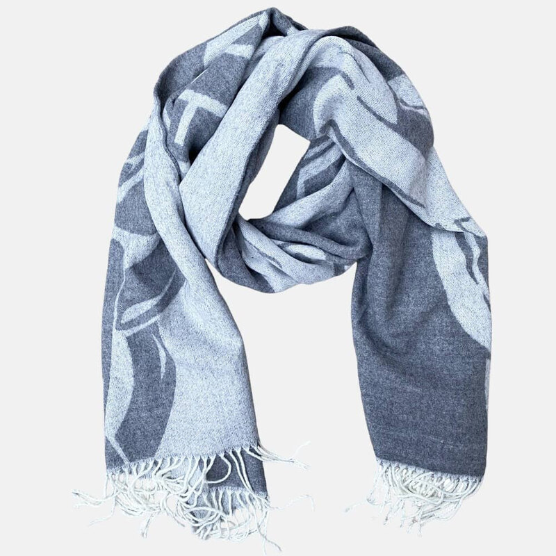 Šedá šála Calvin Klein 55660 47851668