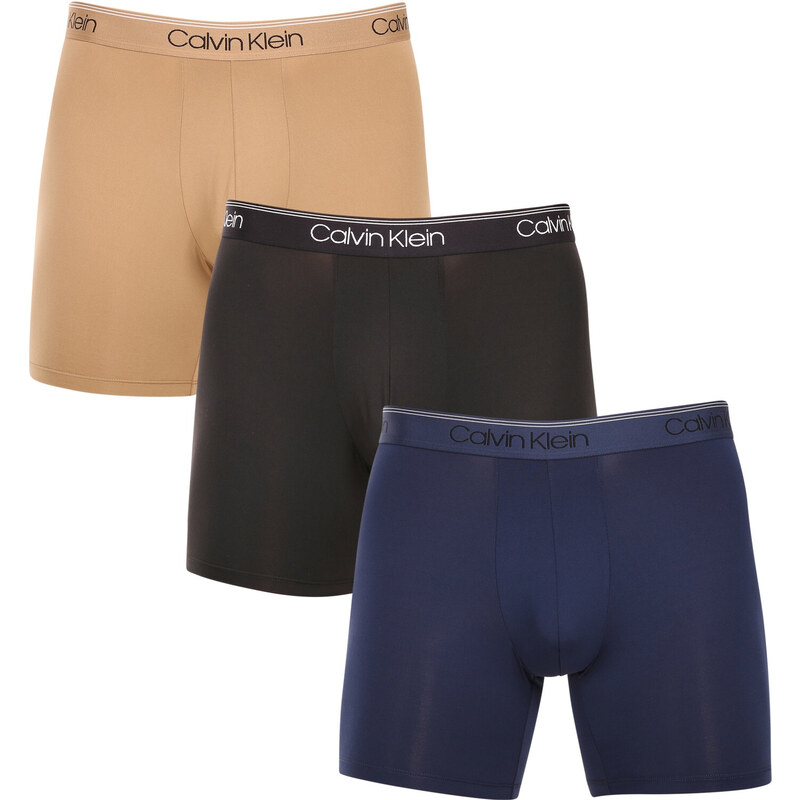3PACK pánske boxerky Calvin Klein viacfarebné (NB2570A-KM1) 47547433