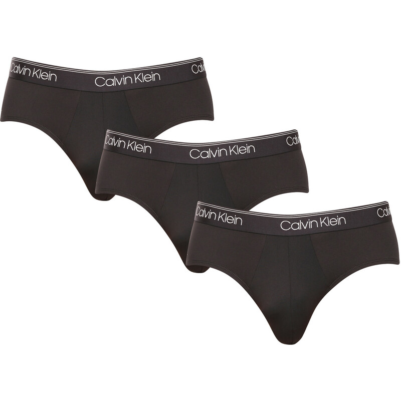 3PACK pánske slipy Calvin Klein čierné (NB2568A-UB1) 47876701