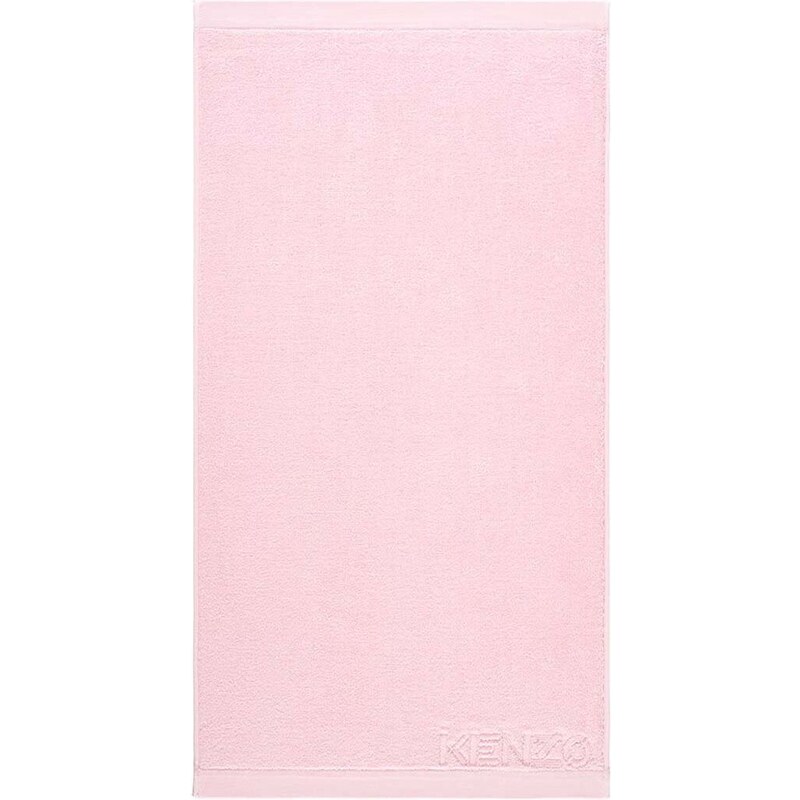 Malý bavlnený uterák Kenzo Iconic Rose2 55x100 cm