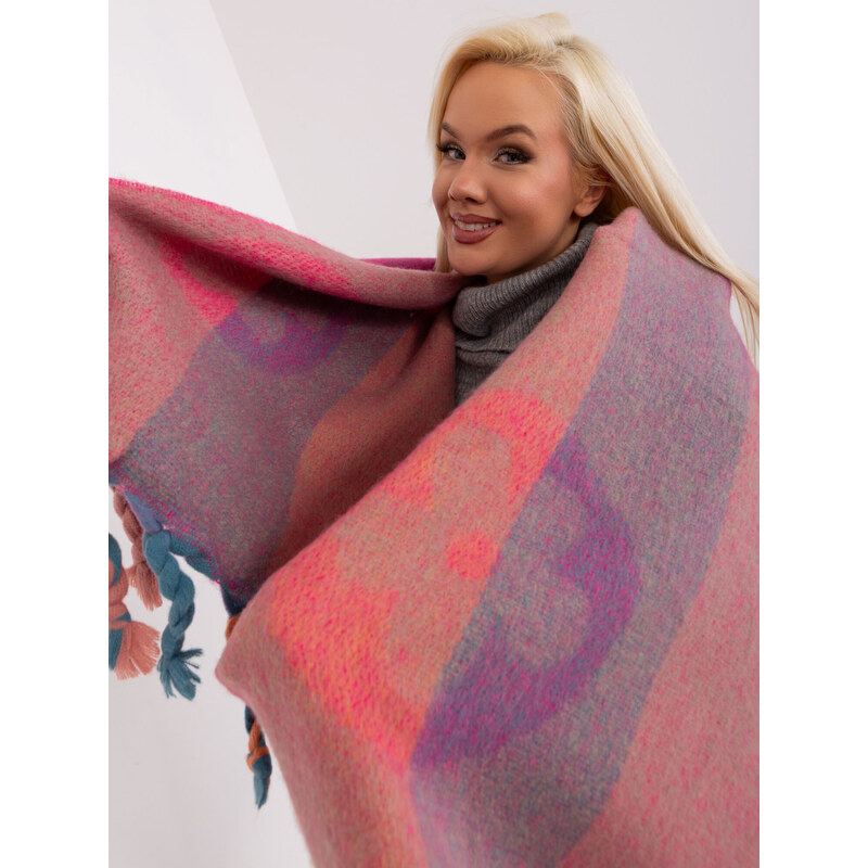 Wool Fashion Italia Scarf-AT-SZ-2316.79-fuchsia 64687709