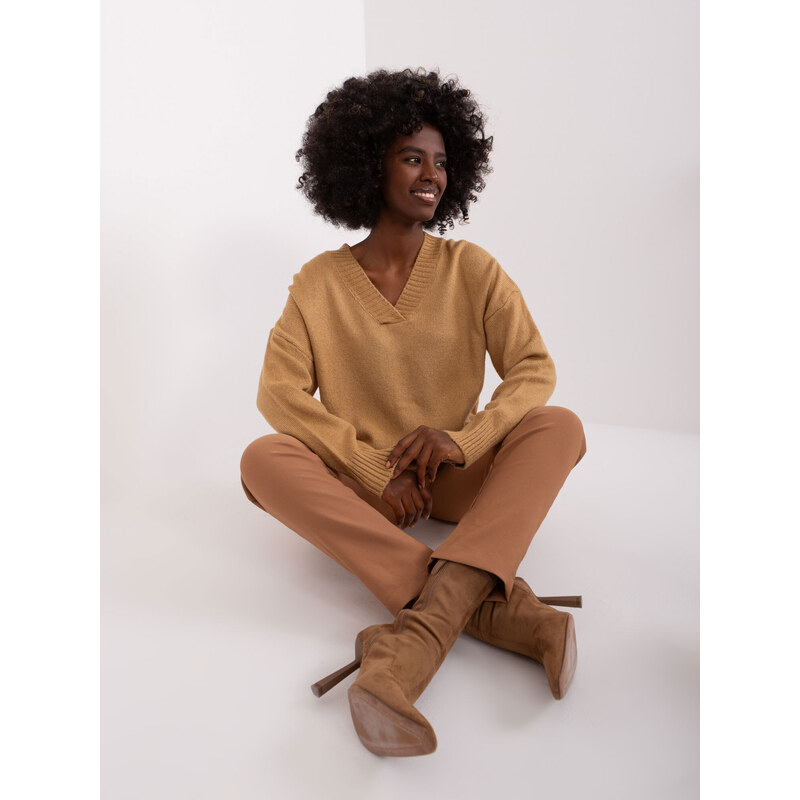 BADU Sweater-BA-SW-0577.02P-camel 64666875