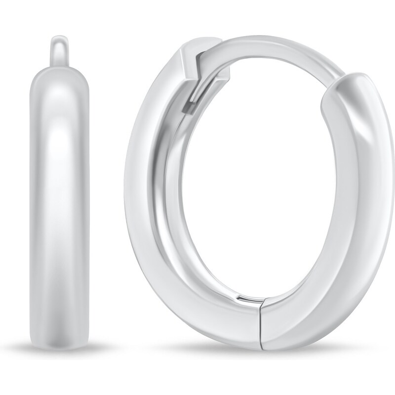Brilio Silver Strieborné náušnice kruhy PE071 66580302