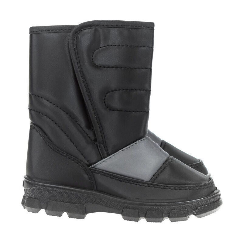 E-shop SKARPOL Detské čierne snehule LIFERY 27-31