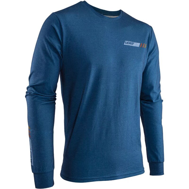 Leatt triko s dlhým rukávom Core, pánske, denim 47894780