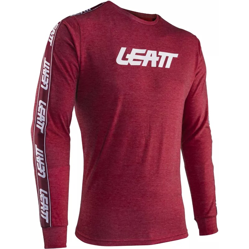 Leatt triko s dlhým rukávom Premium, unisex, ruby 47894782