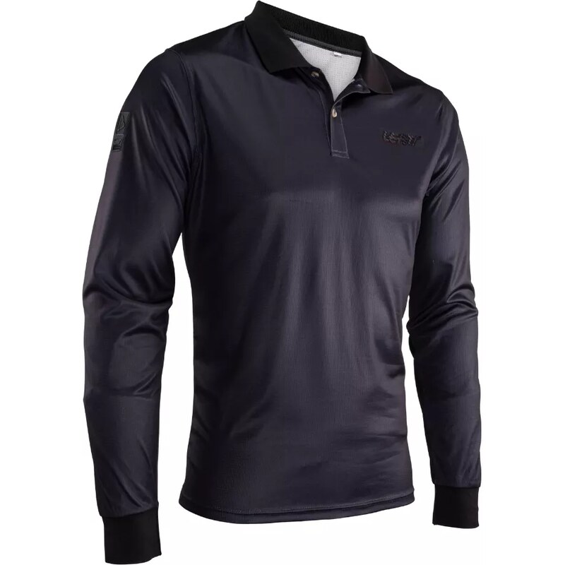 Leatt polo triko Team Long, pánske, graphene 47894766