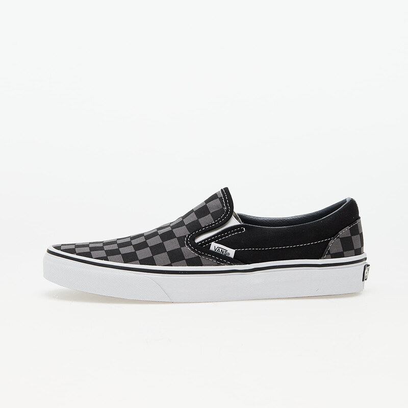 Vans Classic Slip - On Black/ Pewter Checkerboard 57010063