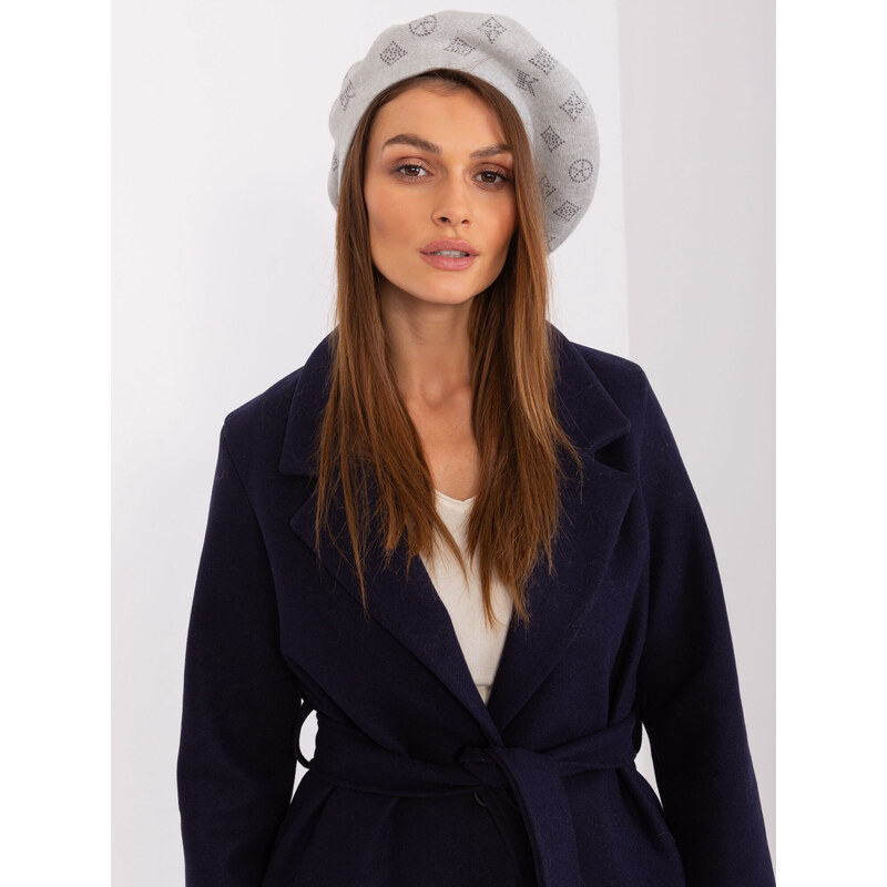 Wool Fashion Italia Cap-AT-CZ-2318.30-light grey 64688708
