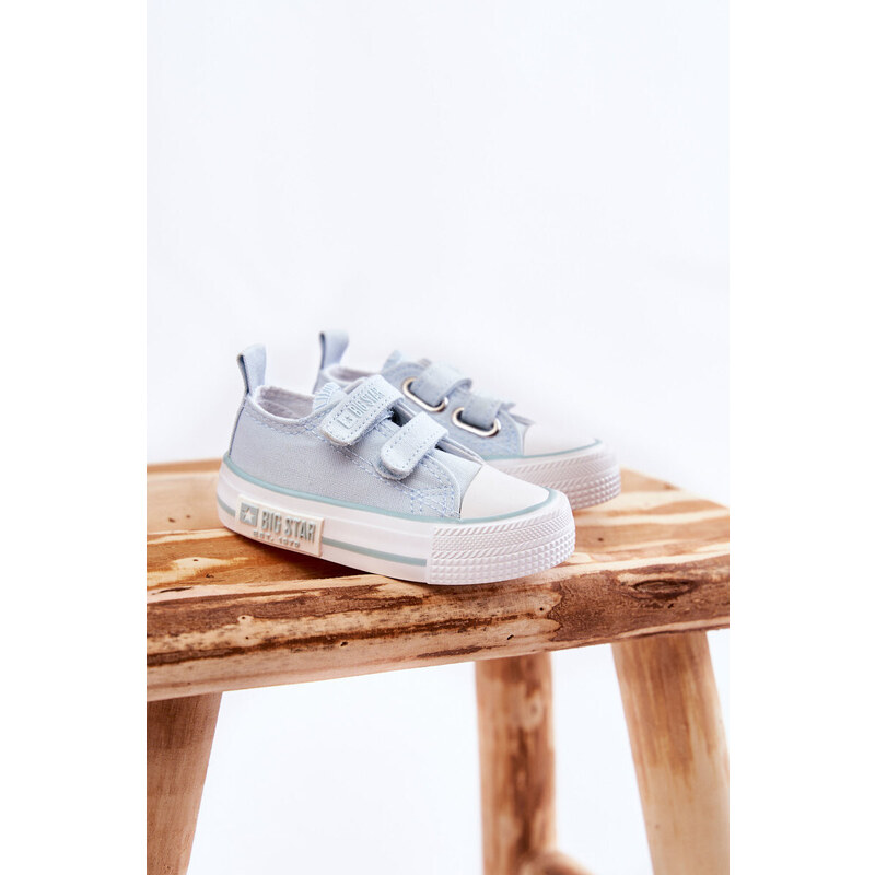 Big Star Shoes Dětské látkové tenisky se suchým zipem BIG STAR 55727309
