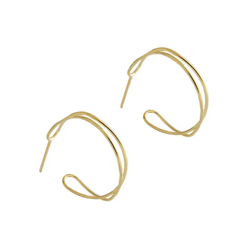 MAJYA Strieborné náušnice KIARA pozlátené 10801 64581816