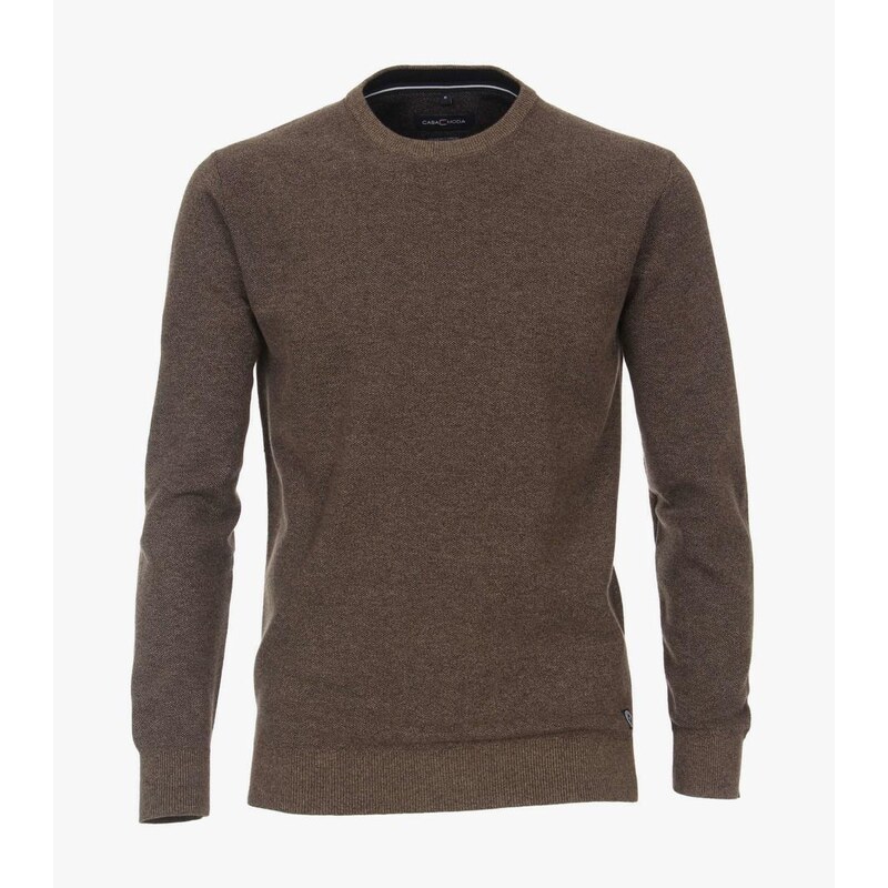 Pánsky béžovohnedý pulóver CASA MODA 47635081