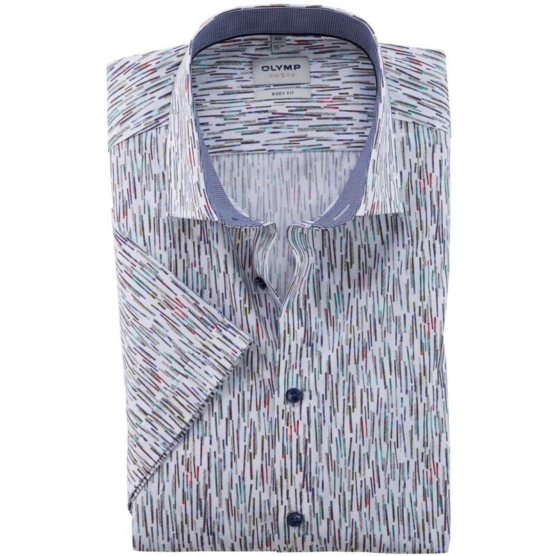 Pánska farebná košeľa OLYMP body fit 47635066