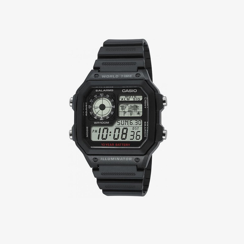 Hodinky Casio AE 1200WH-AVEF Black Universal 47950653